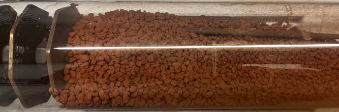 Eisenoxidspeicher entladen